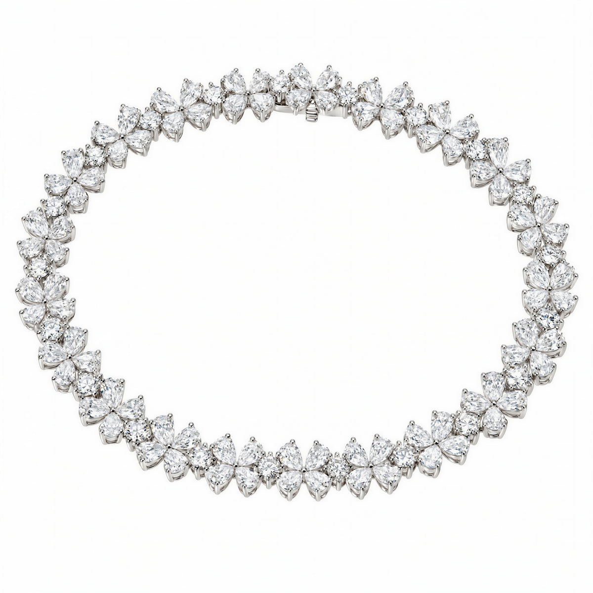 Garland Pear-Shape Lab-Grown Diamond Bracelet