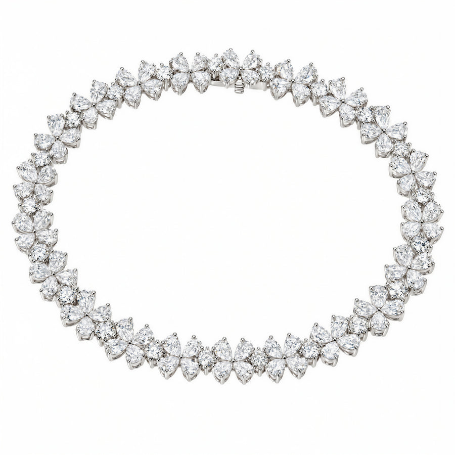 Garland Pear-Shape Lab-Grown Diamond Bracelet