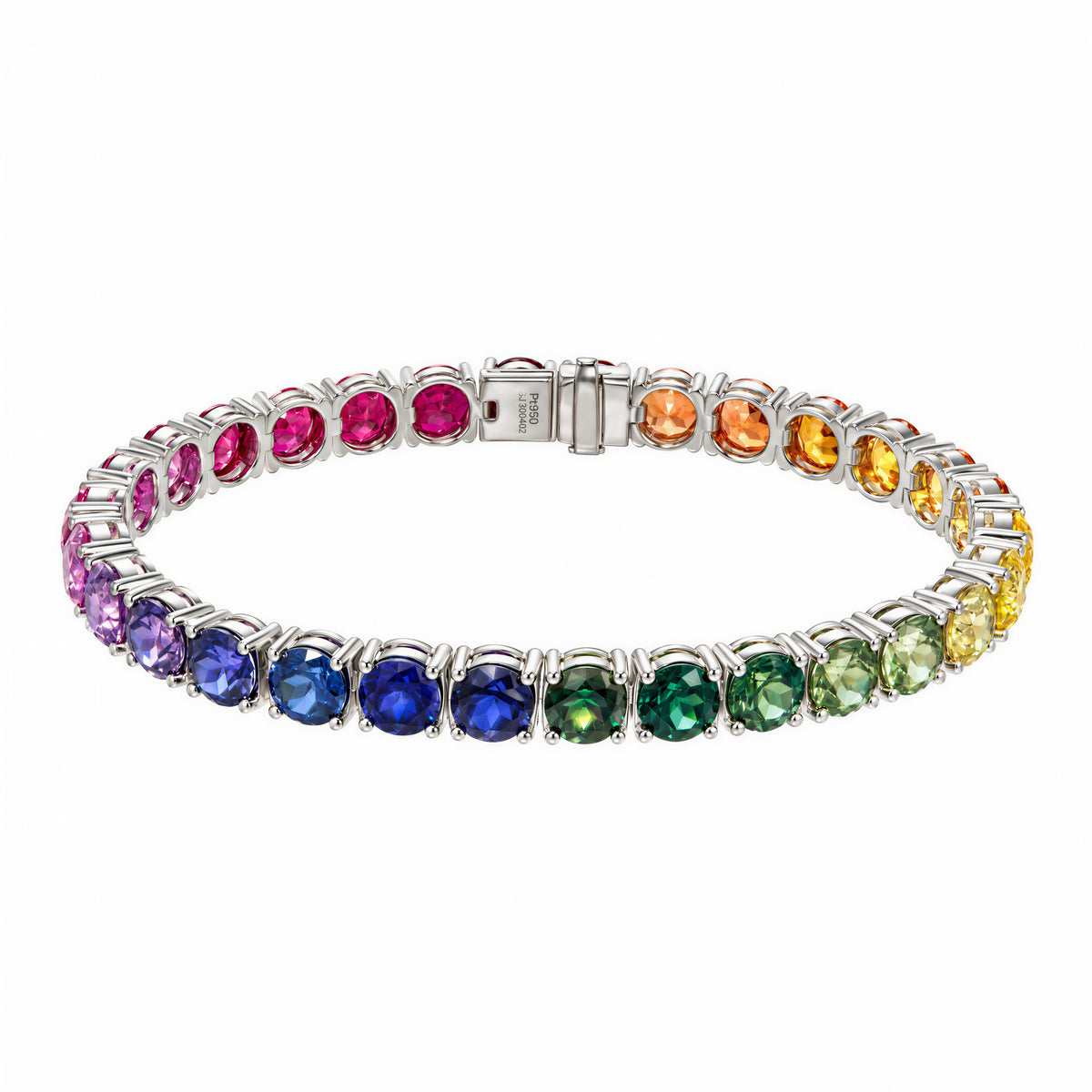 Spectrum Lab-Grown Diamond Tennis Bracelet