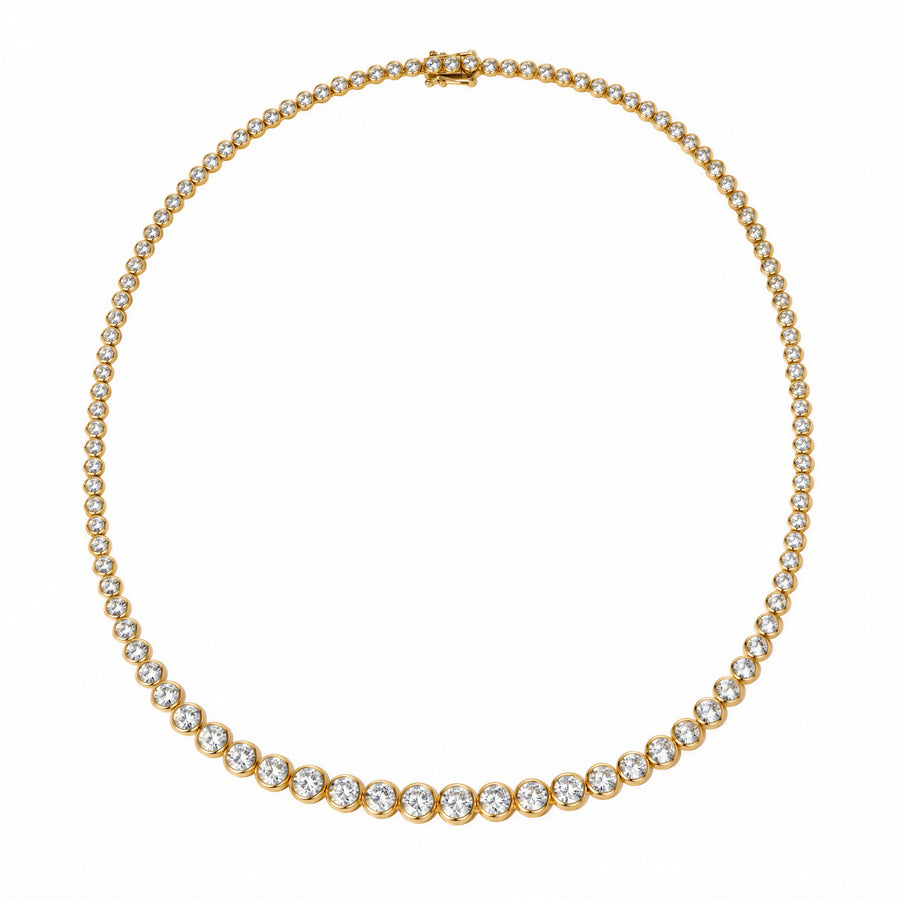 Continuum Graduated Lab-Grown Diamond Necklace